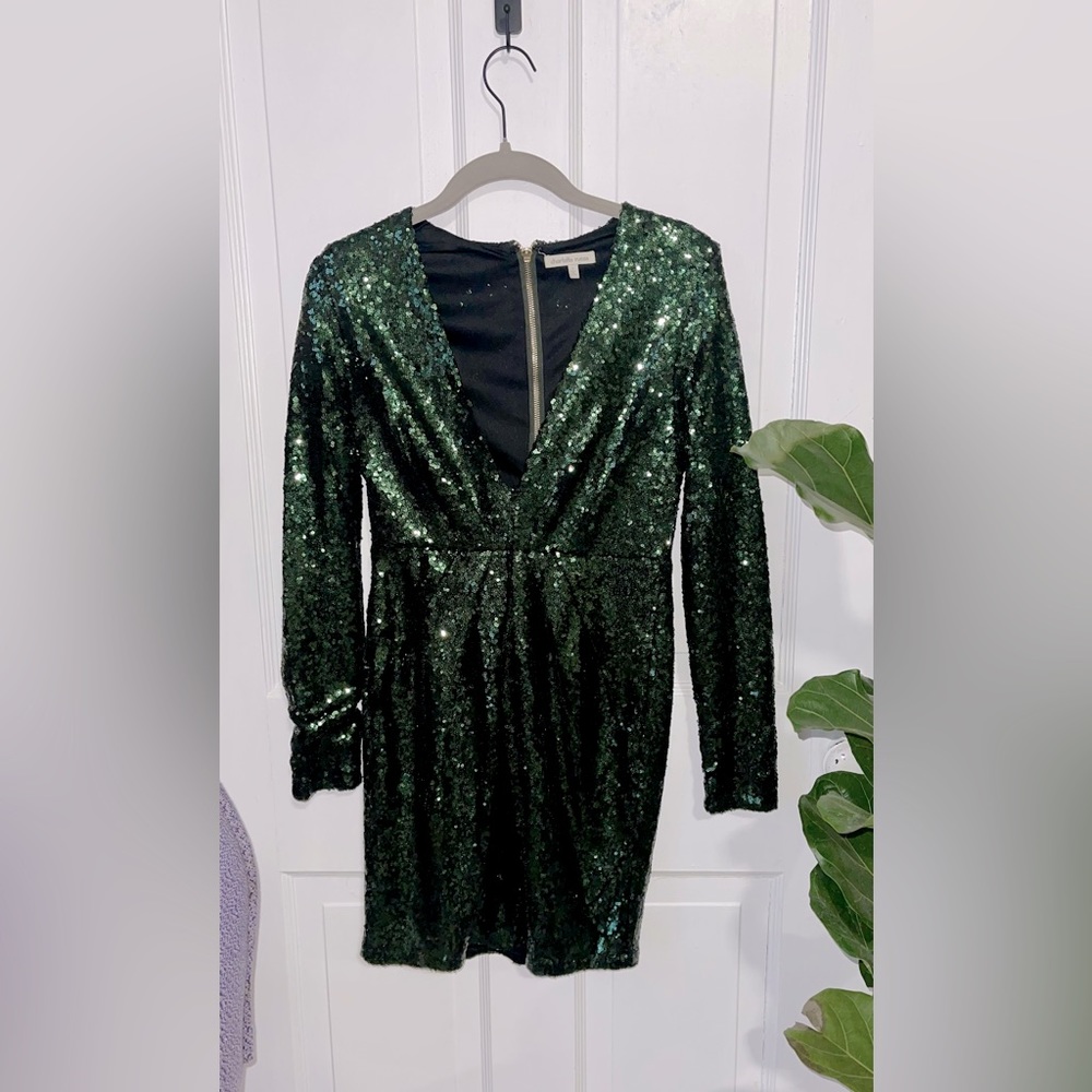 Sequin Green Charlotte Russe Dress